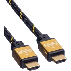 Roline GOLD HDMI High Speed Καλώδιο με Ethernet 3m