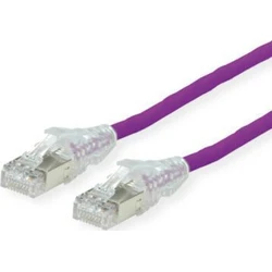 DTWYLER Patch καλώδιο Cat.6A (Class EA) S/FTP CU 7702 flex LSOH βιολετί 5 m - SECOMP