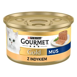 Gourmet Υγρή Τροφή για Ενήλικες Γάτες σε Κονσέρβα με Γαλοπούλα και Κρέας 85gr