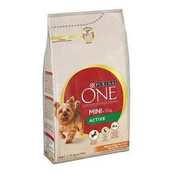 Purina One 0.8kg Dry Dog Food Small Breeds with Chicken, Poultry, Wheat, Rice, Corn and Fish
