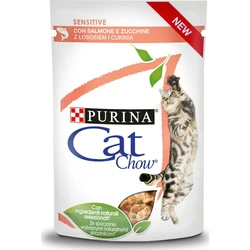 Cat Chow Wet Food for Adult Cats Salmon Sachet 85 g