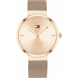 Tommy Hilfiger Liberty Γυναικείο Ρολόι 35mm Μπαταρίας με Ροζ Χρυσό Μεταλλικό Μπρασελέ 1782218