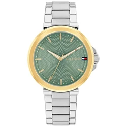Tommy Hilfiger Lori Γυναικείο Ρολόι 34mm Χρονογράφος Μπαταρίας με Ασημί Μεταλλικό Μπρασελέ 1782778