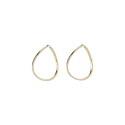 Guess Earrings JUBE04195JWYGT/U – Golden hoop 5cm, stainless steel