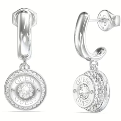 Guess Σκουλαρίκια από Ατσάλι Γκρι JUBE05558JWRH