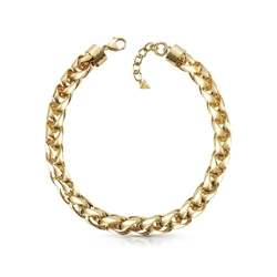 Guess Γυναικείο Επιχρυσωμένο Βραχιόλι 20 cm JUBN01366JWYGT/U