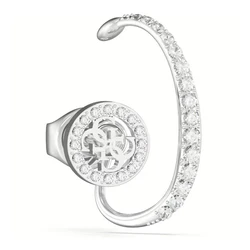 Guess Σκουλαρίκι από Ατσάλι Γκρι JUBE03292JWRH (Μόνο ένα)