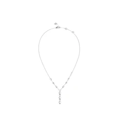 Guess Wonderlights Stainless Steel Necklace with Zircon (45cm) — JUBN04408JWRH