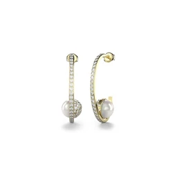 Guess Σκουλαρίκια Calypso JUBE04452JWYGT/U — Χρυσά, Ανοξείδωτο Ατσάλι, 2 cm