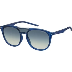 Polaroid Sunglasses PLD6023/S TJCZ7 - Blue Acetate Frame, Blue Polarized Lenses