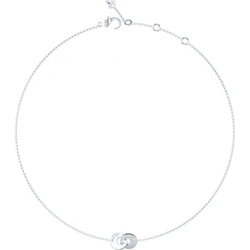 Guess Blooming Summer Κολιέ από Ατσάλι με Ζιργκόν 40CM – JUBN05219JWRH