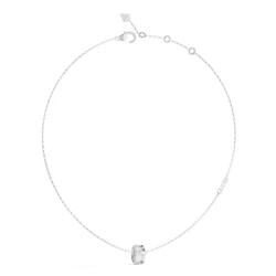 Guess Necklace 'Fabulous Me' 40 cm – Stainless Steel, Grey Pendant, Carabiner Closure