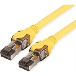 ROLINE S/FTP PiMF Patch Cable Cat.8 Class I LSOH 1m Yellow