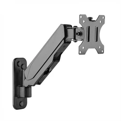 VALUE LCD Arm, Wall Mount, 4-joint, 17-32 inch, up to 8 kg, Black
