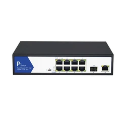 VALUE PoE+ Gigabit Ethernet Switch, 8+2 θύρες (1x GbE, 1x SFP)