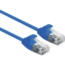 Roline U/UTP Cat.6a (Gigabit) Ethernet Patchcord Cable 1m Blue (MPN 21.15.3943)