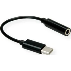 Προσαρμογέας ήχου USB Type-C σε 3,5mm αρσενικό-θηλυκό 0,13 m - AV Value