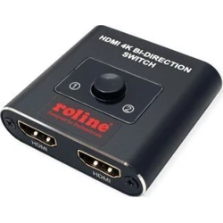 Roline 4K HDMI Switch 2-θέσεων, Διπλής Κατεύθυνσης