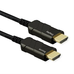 Roline HDMI Cable 20 m, HDMI male to HDMI male, Black (Model 14.01.3485)