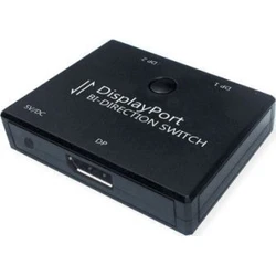 VALUE Διακόπτης DisplayPort 4K, 2 θυρών, αμφίδρομος (bidirectional)