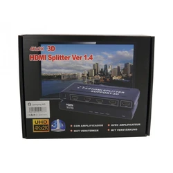 VALUE HDMI Splitter 3-Θέσεων με Επέκταση (2x) μέσω TP έως 40 m
