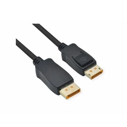 Roline DisplayPort καλώδιο v2.1 10K DP ST-ST μαύρο 1,5 m