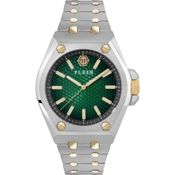 Philipp Plein Men's Quartz Battery Watch with Silver Stainless Steel Bracelet PWPMA0224