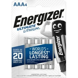 Energizer Ultimate Μπαταρίες Λιθίου AAA 1.5V, 4τμχ