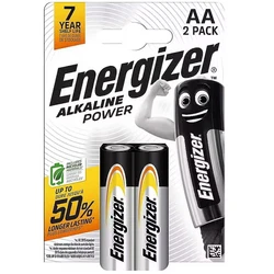 Energizer Alkaline Power AA LR6 - 2 τεμάχια