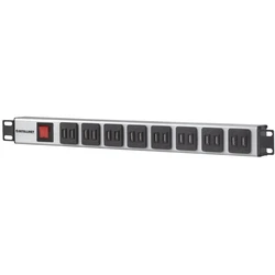 Intellinet Πολύπριζο Rack I-CASE STRIP-U16F — 8 πρίζες AC, 16 θύρες USB-A, 2m καλώδιο