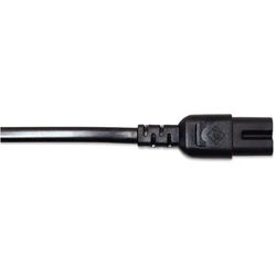 Manhattan Euro to IEC C7 Power Cable 1.8m Black (339100)