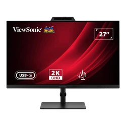ViewSonic VG2741V-2K 27-inch QHD (2560x1440) IPS Monitor, 120Hz, USB-C, Webcam