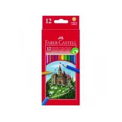 FABER-CASTELL Ξυλομπογιές Castle 12 τεμάχια σε χάρτινη θήκη