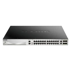 D-Link DGS-3130-30PS/E 30-Θυρών L2+ PoE Gigabit Stack Switch