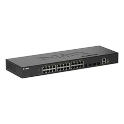 D-Link DGS-1530-28/E - 28-θύρων Smart Managed Gigabit Switch (24x Gigabit + 4x 10G SFP+), rackmount