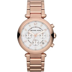 MICHAEL KORS Parker Men's Chronograph Watch MK5806 (SKU/MPN MK8314) 45mm Blue Dial Silver Stainless Steel Bracelet