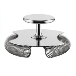Αξεσουάρ μπαρ Alessi The Tending Box Double Bar Strainer GIA27 από ανοξείδωτο ατσάλι 18/10