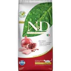 Farmina N&D Prime Neutered Adult Ξηρά Τροφή χωρίς Σιτηρά & Γλουτένη για Ενήλικες Στειρωμένες Γάτες με Κοτόπουλο / Ρόδι 5kg