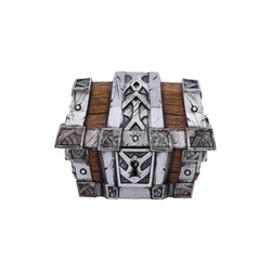 Nemesis Now Κουτί Αποθήκευσης World of Warcraft Silverbound Treasure Chest Box 13cm
