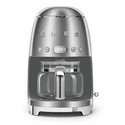 SMEG Καφετιέρα Φίλτρου 50's Style Ασημί DCF02SSEU