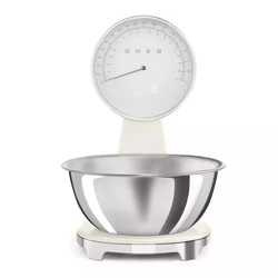 SMEG Αναλογική και Ψηφιακή Κουζινική Ζυγαριά Μπεζ KSF01CRWW