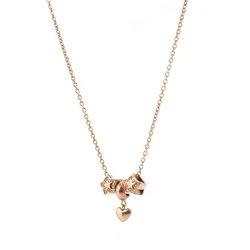Morellato Heart Necklace Gold-Plated Stainless Steel 40cm SFW06