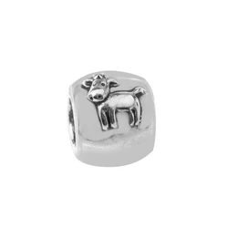 Morellato Charm S0366852 (SCZT9) - Dropps Horse Charm, Stainless Steel, Gray, 1 cm