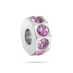 Morellato Charm Gold-Plated Stainless Steel Fuchsia SCZ185