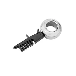 Morellato Charm Gold-plated Stainless Steel Black SCZ270
