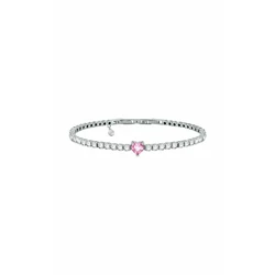 Chiara Ferragni Women's Heart Bracelet Silver with Diamond 19 cm (J19AUV13)