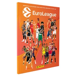 PANINI Συλλεκτικό ʼλμπουμ Αυτοκόλλητων Euroleague 2026 Σκληρό Εξώφυλλο 56 Σελίδες