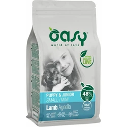 Oasy World Of Love 2.5kg Dry Food for Small Breed Puppies with Lamb