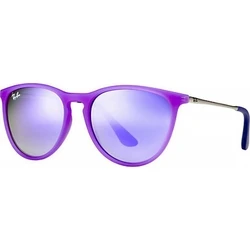 Ray‑Ban Erika Junior Butterfly Sunglasses with Purple Mirror Lens – RJ9060S-70084V-50