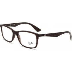 Ray Ban Men's Acetate Eyeglass Frame RB7047 5451 (Brown, 54/17/145)